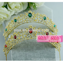 Acessórios de cabelo coreano decorativos vestidos de casamento por atacado tiara